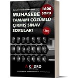 A Kadro Eğitim Kurumları Muhasebe Çıkmış Sorular