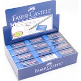 Faber-Castell No:24 Orta Boy Mavi Sınav Silgisi 72'li