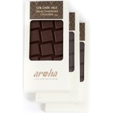 Aroha Stevialı Sütlü Çikolata - %50 Kakao - 2'Li Set Sütlü 160 Gr