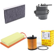 Bosch Peugeot 307 1.4 Hdi Dizel Hava + Yağ + Yakıt Filtre + Polen Sardes