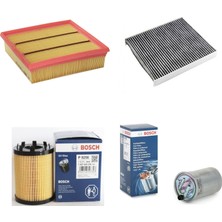 Bosch Opel Corsa E 1.3 Cdtı 2014+ Dizel Hava + Yağ + Yakıt Filtre + Polen Sardes