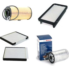 Bosch Hyundai Accent Era 2006-2010 1.5 Crdi Hava + Yağ + Yakıt Filtre + Polen