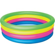 Bestway Havuz Neon 4 Bölmeli Renkli