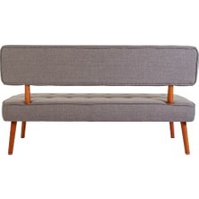 Ze10 Design Westwood Loveseat Iikili Kanepe Gri