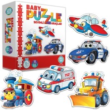 Circle Toys Baby Puzzle Sevimli Araçlar