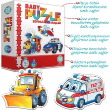 Circle Toys Baby Puzzle Sevimli Araçlar