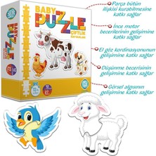 Circle Toys Baby Puzzle Çiftlik Hayvanları