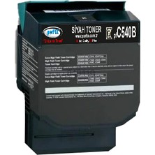 Perfix Pf C540 C543-C544 2 2500 Sayfa Siyah Muadil Toner