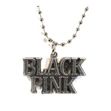 Modaroma Black Pink Gümüş Kaplama Zincir Kolye