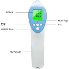 Xidian F002 Temassız Kızılötesi Termometre - Dijital Ateş Ölçer