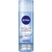 Nivea Aqua Sensatıon Yüz Temizleme Jeli 200 ml  2 Adet + Yatıştırıcı Yüz Tonik 200 ml