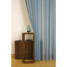 Massarelli Keten Tül Deniz Rengi 1-2,5 Orta Sık Pile 100 x 260 cm