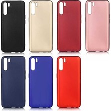 Case 4U Oppo Reno 3 Kılıf Klasik Mat Renkli Yumuşak Premier Silikon Siyah