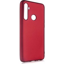 Case 4U Oppo Realme 6i Kılıf Klasik Mat Renkli Yumuşak Premier Silikon Mor