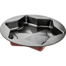 Zenker 6005 Sparkling Christmas Yıldız Desenli Kek Kalıbı 26 cm