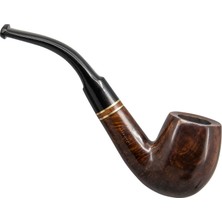 Şahin Kırmızı Yıldız 113 6mm. Filtreli Ebonit Saplı Pipo
