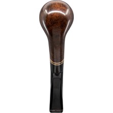 Şahin Kırmızı Yıldız 113 6mm. Filtreli Ebonit Saplı Pipo
