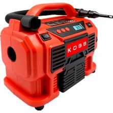 KOBB KB300 12Volt/220Volt 160 PSI Dijital Basınç Göstergeli Lastik & Yatak Şişirme Pompası