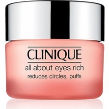 Clinique All About Eyes Rich Yoğun Göz Çevresi Bakım Kremi 30ml