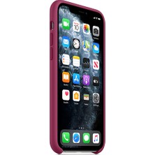 Apple iPhone 11 Pro Silikon Kılıf Nar - MXM62ZM/A