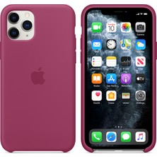 Apple iPhone 11 Pro Silikon Kılıf Nar - MXM62ZM/A