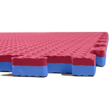 Dragon Tatami Koruma Minderi 100X100X2,6 cm Çift Yönlü Kırmızı Mavi Renk 5'li Set