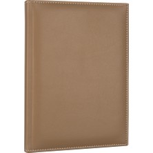 2K Kareli Defter Diplomat 14 x 20 cm Kahve