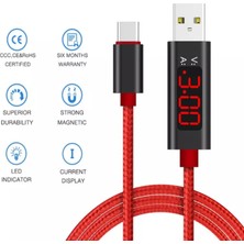 Judas J12 Micro Usb V-A Led Göstergeli Şarj Kablosu -1mt