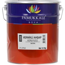 Pamukkale Vernikli Ahşap Koruyucu 0,75 lt Koyu Meşe