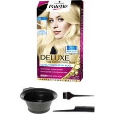 Schwarzkopf Palette Deluxe Ultra Yoğun Renk Açıcı, Sarı Renk Aktifleştirici Saç Boyası ve Saç Boyama Seti