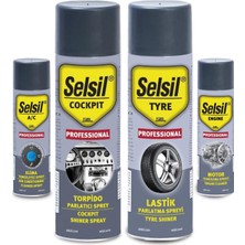 Selsil Genel Bakım Sprey Seti 4'lü