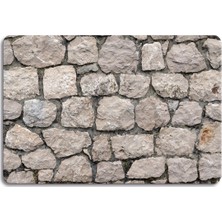 Decovetro Taş Duvar Görünümlü Cam Kesim Tablası 20 x 30 cm