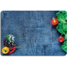 Decovetro Sebze Görünümlü Cam Kesim Tablası 20 x 30 cm