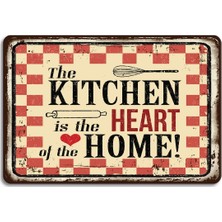 Decovetro My Kitchen Heart Görünümlü Cam Kesim Tablası 20 x 30 cm