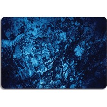Decovetro Mavi Taş Görünümlü Cam Kesim Tablası 20 x 30 cm