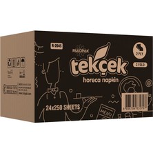 Rulopak Tekçek Horeca Maxi Dispenser Peçete 2 Katlı 250 Yaprak 24'Lü Paket