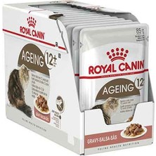 Royal Canin Ageing +12 Yaşlı Gravy Kedi Konservesi 85GR x 12 Adet