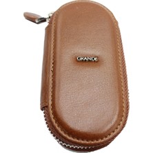 Grande 716 %100 Hakiki Deri Anahtarlık Taba