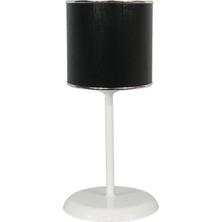 Şenay Aydınlatma Masa Lambası Plastik AbajurSiyah