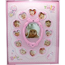 Süsle Bebek Parti Süsle Bebek ve Parti Resim Albümü 12 Ay 240 Foto Pembe