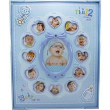 Süsle Bebek Parti Süsle Bebek ve Parti Resim Albümü 12 Ay 240 Foto Mavi