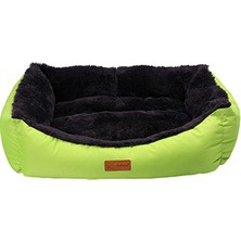 Dubex Jellybean Iç Mekan Yatak L - 78 x 60 x 22 cm Yeşil - Antrasit Gri