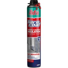 Akfix Thermcoat Termal ve Akustik Yalıtım Köpüğü 930 gr