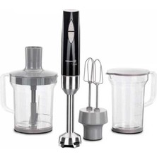 Korkmaz Vertex Mega InoxSiyah Blender Set