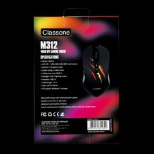 Classone M312 RGB Oyuncu Mouse