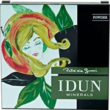Idun Minerals Stockholm Pressed Finishing Powder - Sıkıştırılmış Sabitleyici Mineral Pudra Fantastisk Tan - 3,5 gr