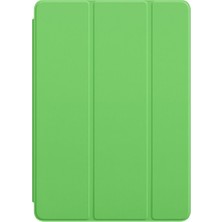 Fibaks Apple iPad 5. Nesil (2017) 9.7" Kılıf + Kalem Uyku Modlu Smart Cover Katlanabilir Standlı Kapaklı Tablet Kılıfı Yeşil