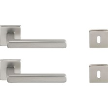 Hafele Benefit Oda Kapı Kolu Takımı P.Çelik Renkli 905.99.535