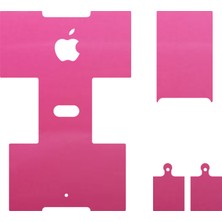 IPG Apple AirPods Seri 1-2 Uyumlu Tasarım Sticker Kılıf Seti (Pembe)