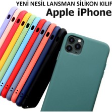 Logis Apple iPhone 11 Pro Max Kılıf Liquid Lansman Silikon Açık Mor